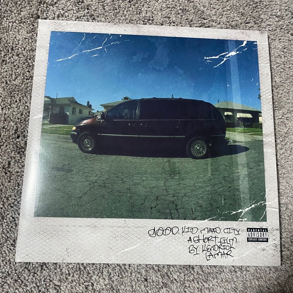 Kendrick Lamar good kid mad city vinyl record!!!